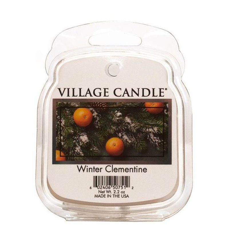 Village Candle Vonný vosk Winter Clementine 62g - Sváteční mandarinka