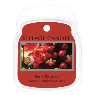 Village Candle Vonný vosk Berry Blossom 62g - Červené květy