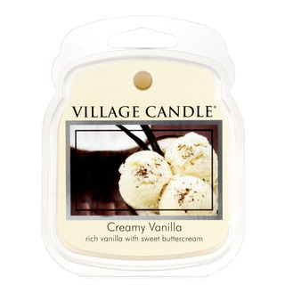 Village Candle Vonný vosk Creamy Vanilla 62g - Vanilková zmrzlina