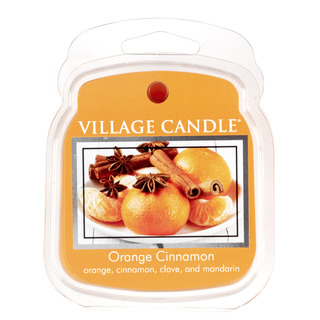 Village Candle Vonný vosk Orange Cinnamon 62g - Pomeranč a skořice