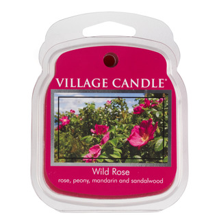 Village Candle Vonný vosk Wild Rose 62g - Divoká růže