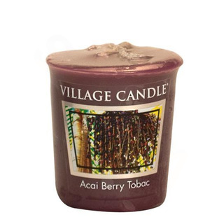 Village Candle Votivní svíčka Acai Berry Tobac 57g - Tabák a plody akai