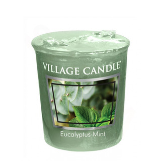 Village Candle Votivní svíčka Eucalyptus Mint 57g - Eukalyptus a máta