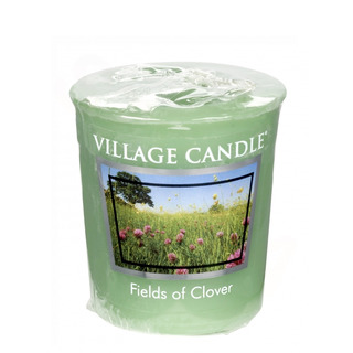 Village Candle Votivní svíčka Fields of Clover 57g - Zelená louka