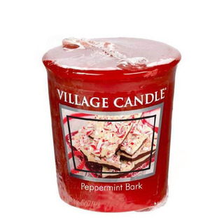 Village Candle Votivní svíčka Peppermint Bark 57g - Mátové potěšení