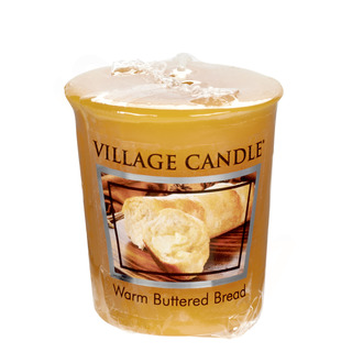 Village Candle Votivní svíčka Warm Buttered Bread 57g - Teplé máslové houstičky