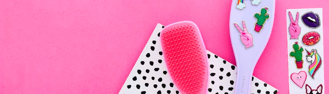 Tangle Teezer Wet Detangling Tangle Teezer Compact Styler Rose Gold black